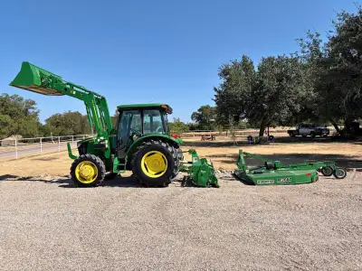 2019 John Deere 5055E 4WD CAB Tractor - Complete Package